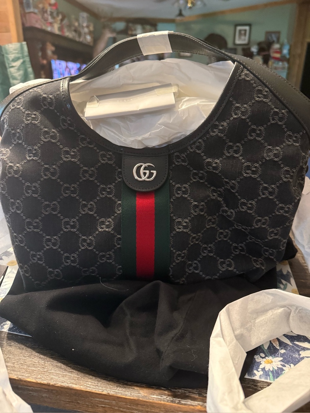 GUCCI GIGLIO SMALL TOTE NEW